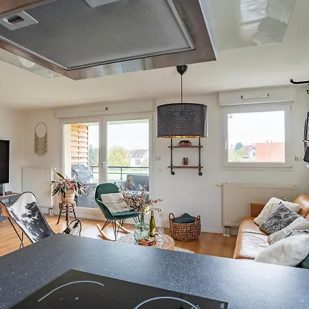 Le Vintage - Wifi - Parking Gratuit Appartement Monswiller